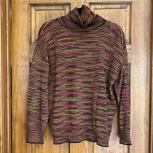 Missoni Striped Turtleneck Sweater sz. S